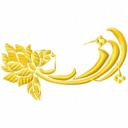 Flowers And Tree Embroidery Design 2 Flowers And Tree Embroidery Design 2